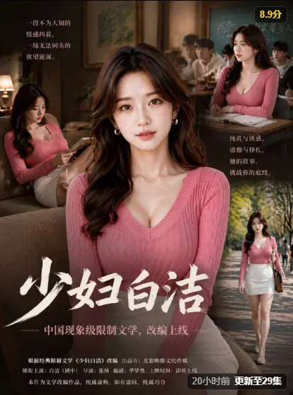 患性瘾的巨乳女教师精美海报